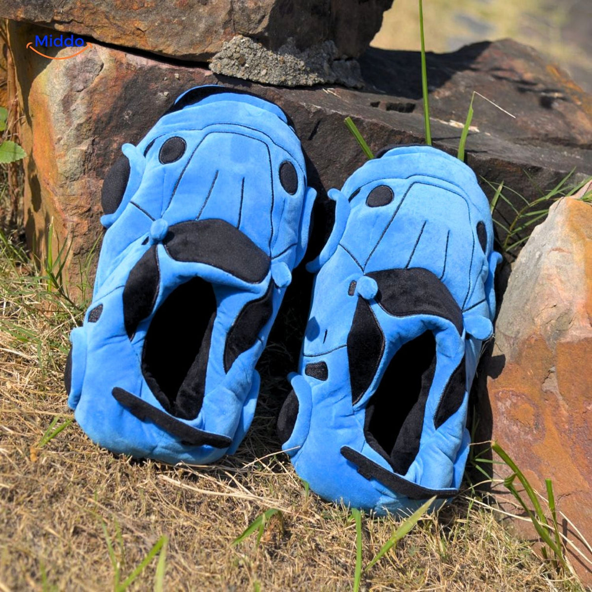 Zachte Pluche Racewagenpantoffels Volwassenen One Size 38-45 Mintgroen Oranje Roze Blauw Comfortabel Thuis | Sulvida