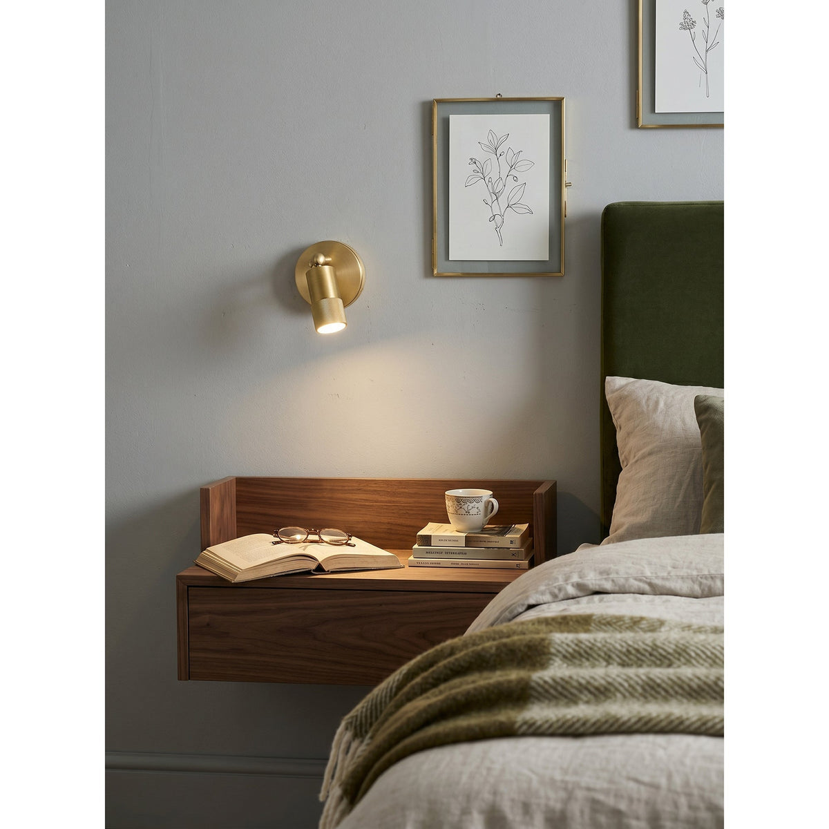 Wandlamp Messing Industrieel Design LED Verlichting Warm Licht 4500K Vintage Brons Afwerking Sfeerlamp | Sulvida