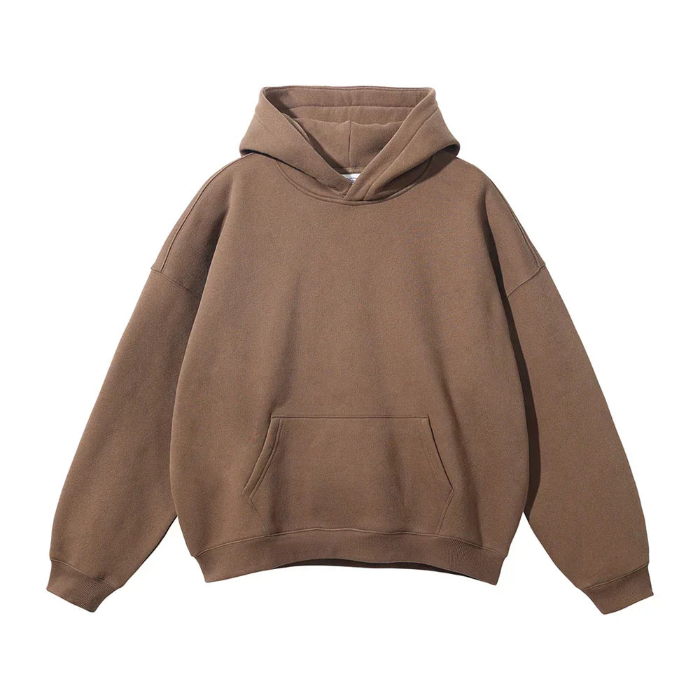 Sweat à capuche oversize pour homme avec poche kangourou et confort optimal pour un style décontracté au quotidien | Sulvida