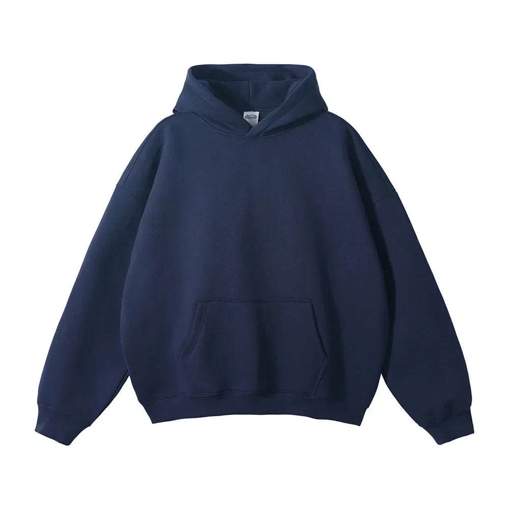 Sweat à capuche oversize pour homme avec poche kangourou et confort optimal pour un style décontracté au quotidien | Sulvida