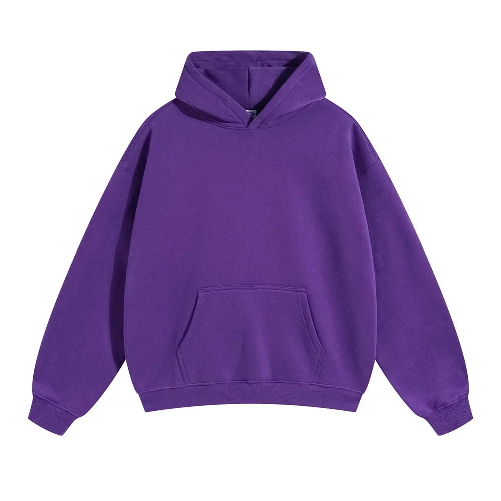 Sweat à capuche oversize pour homme avec poche kangourou et confort optimal pour un style décontracté au quotidien | Sulvida