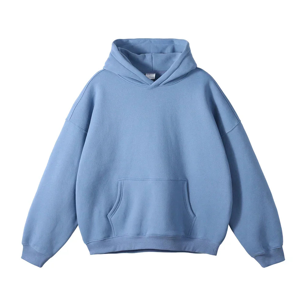 Sweat à capuche oversize pour homme avec poche kangourou et confort optimal pour un style décontracté au quotidien | Sulvida