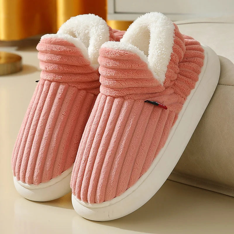 Winterpantoffels Pluche Heren Dames Zachte Zool Bontslippers Warm Huisschoenen Antislip Comfortabel Binnen | Sulvida