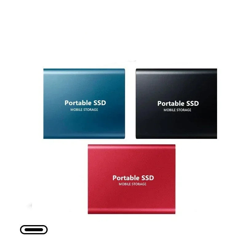 Externe SSD 500GB 1TB 2TB USB-C Solid State Drive Draagbare Gegevensopslag Compact Schokbestendig Snel | Sulvida