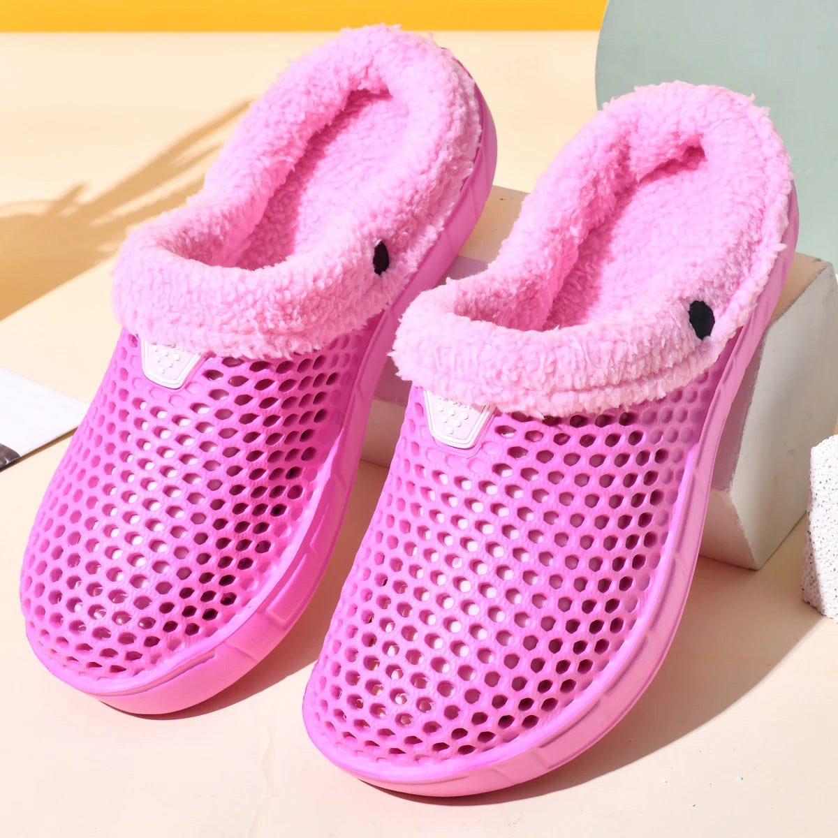 Gevoerde Winterpantoffels voor Heren & Dames - Warme Katoenen Muiltjes met Anti-Slip Zool voor Thuis | Sulvida