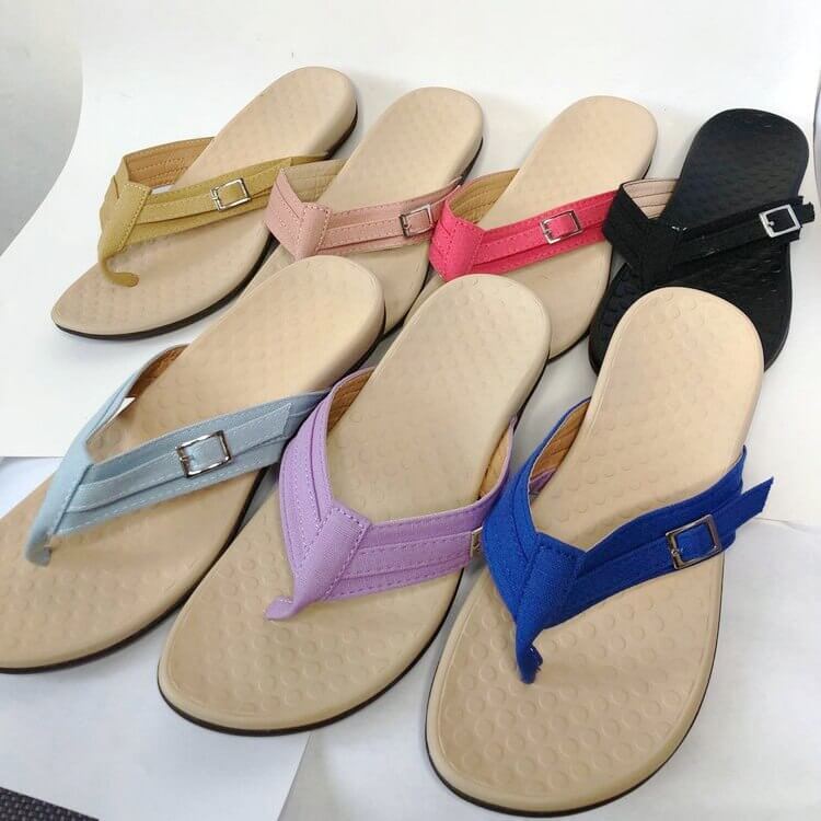 Orthopedische Zomersandalen met Voetboogsteun voor Optimaal Loopcomfort Wandelen Dames en Heren Unisex | Sulvida