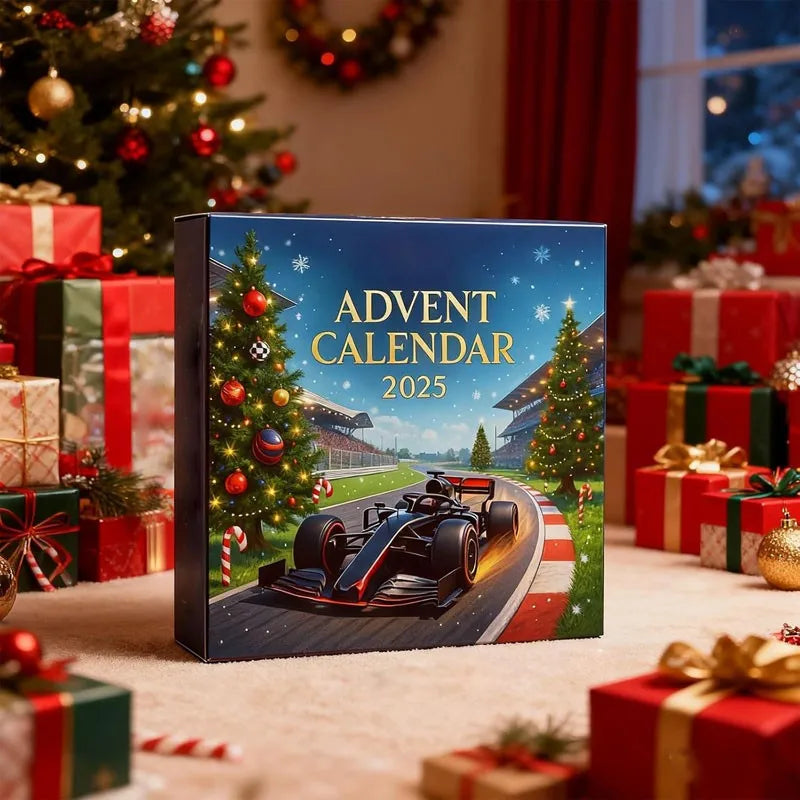 Racesport Adventskalender met 24 Verrassingen voor Autosportfans Verzamelaars Kerst Cadeau Countdown | Sulvida