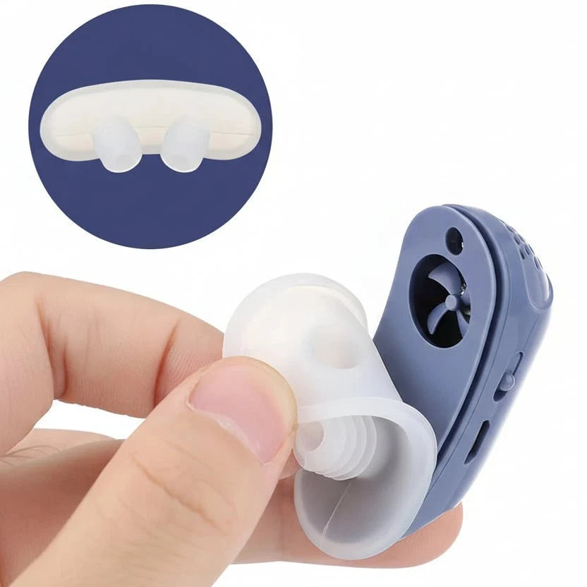 Compact Neusventilator voor Rustige Slaap Ademsteun Oplaadbaar USB Anti-Snurk Luchtwegopener Ademhaling | Sulvida