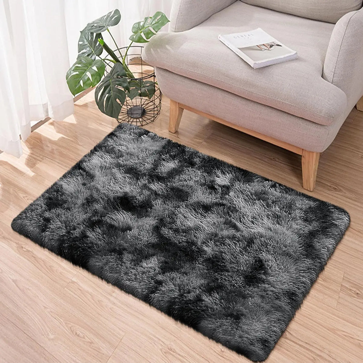 Tie-Dye Vloerkleed Antislip Machinewasbaar Polyester 100x150 Slaapkamer Woonkamer Kinderkamer Moderne Interieur | Sulvida