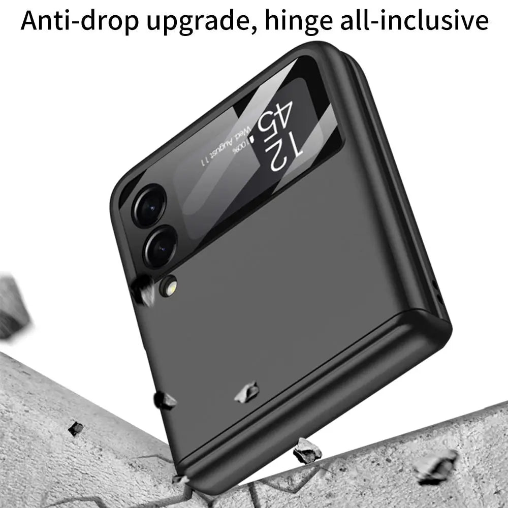 Coque de protection pour Galaxy Z Flip 4 – Coque antichoc de qualité militaire avec recharge sans fil et protection contre les chutes | Sulvida
