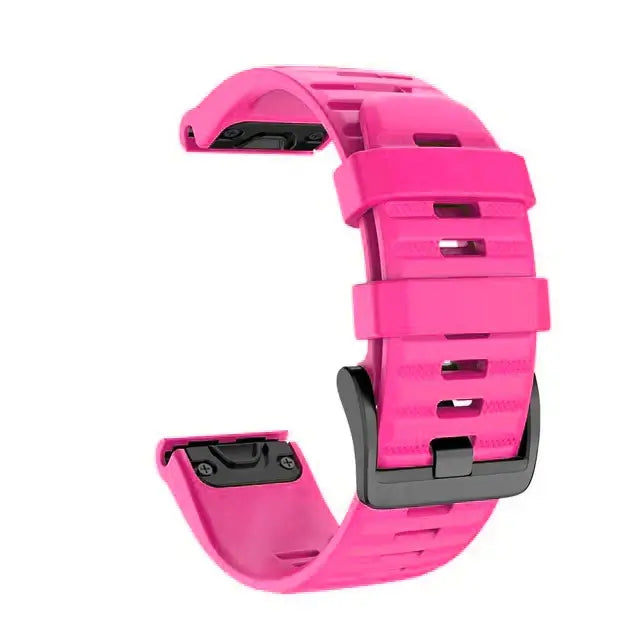 Bracelet de montre en silicone sportif universel, interchangeable, coloré, confortable et respirant, QuickFit 20mm 22mm 26mm | Sulvida