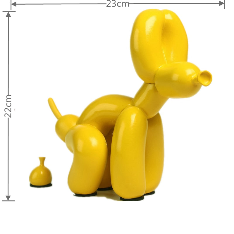 Balloon Dog Decoratiesculptuur Kunsthars Modern Design Woonaccessoire voor Woonkamer Slaapkamer Interieur | Sulvida