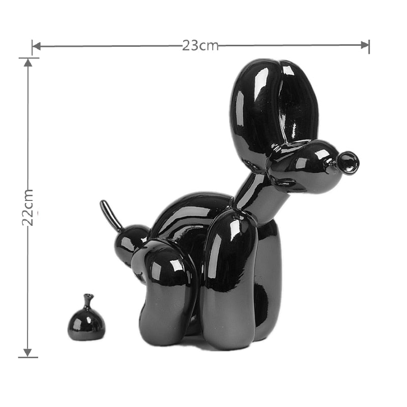 Balloon Dog Decoratiesculptuur Kunsthars Modern Design Woonaccessoire voor Woonkamer Slaapkamer Interieur | Sulvida
