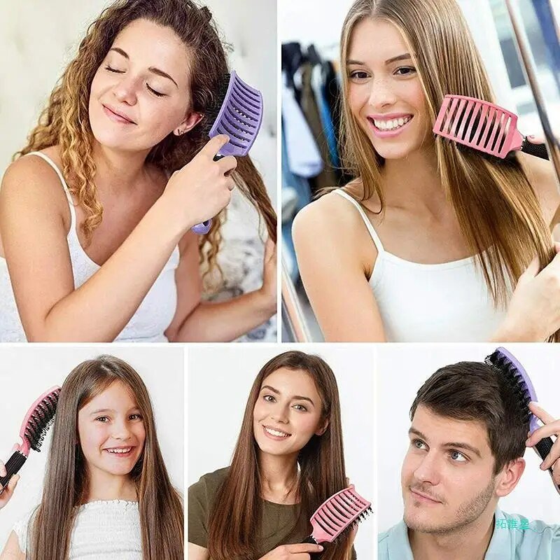 Detangling Haarborstel Professioneel Ontwarrend voor Nat en Droog Haar Anti-Breuk Styling Salon Kwaliteit | Sulvida