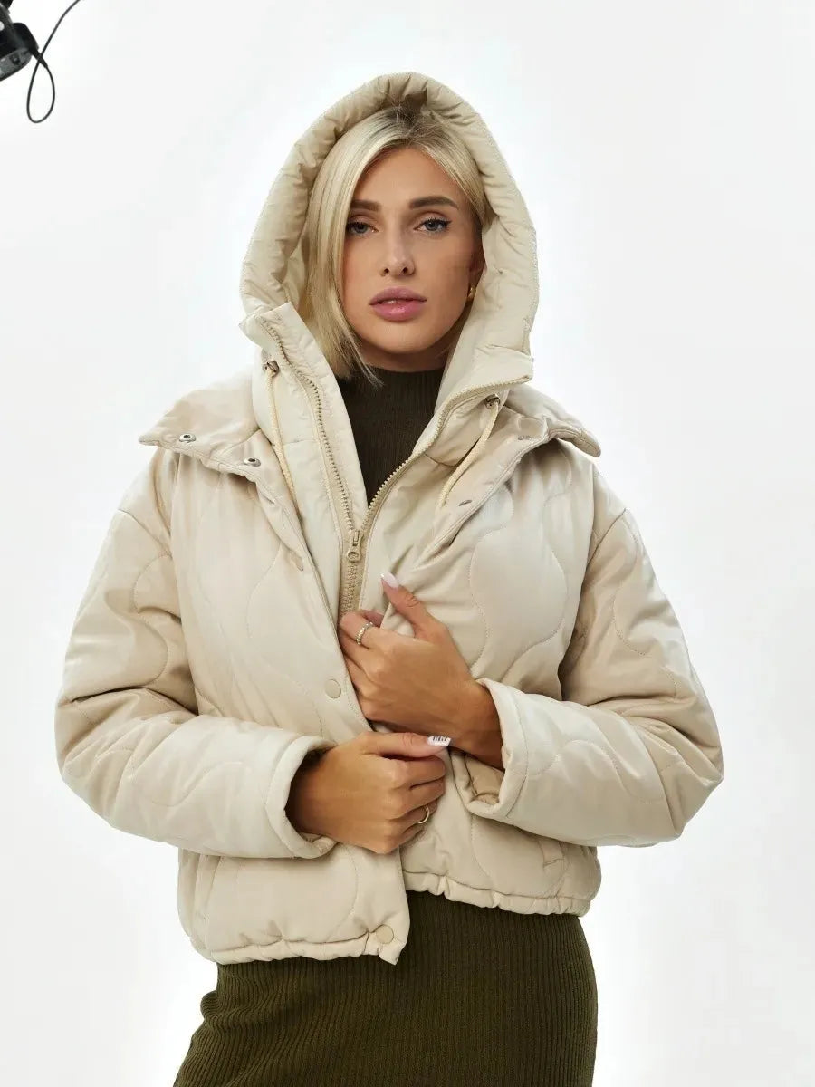Capuchon Sjaal met Capuchon Polyester Katoen – Warme Halssjaal voor Winter – Effen Kleur One Size Unisex | Sulvida