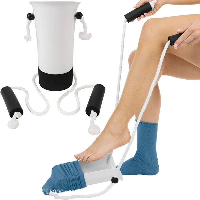Sokhulp Aantrekhulp Antislip Zonder Bukken voor Ouderen Senioren bij Artritis Herstel Dagelijks Comfort | Sulvida