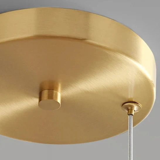 Glazen Hanglamp Rookglas Amber LED Eetkamer Woonkamer Sfeerlicht Modern Design Plafondlamp Verlichting | Sulvida