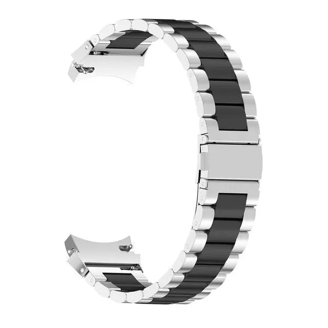 Bracelet de smartwatch en acier compatible avec Galaxy Watch 5 40mm 44mm et Watch 5 Pro 45mm, bracelet de montre élégant, accessoire | Sulvida