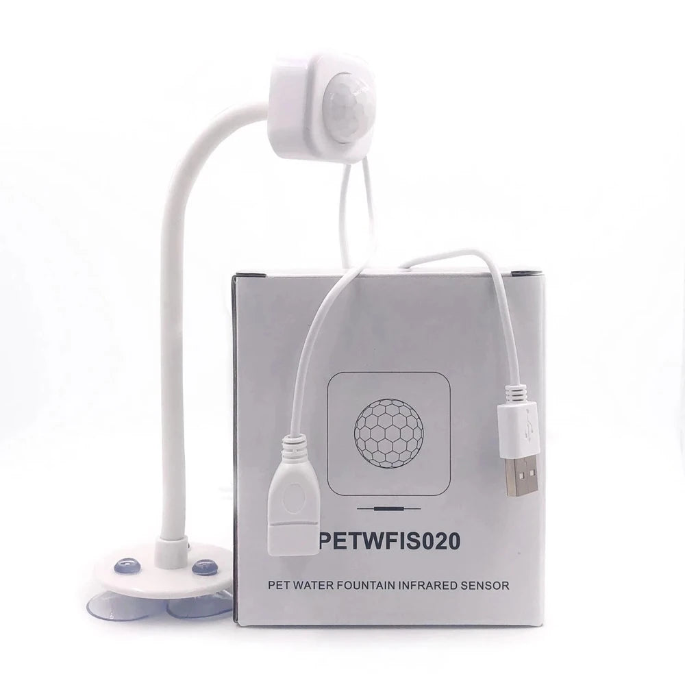 Automatische Drinkfontein Hond & Kat Bewegingssensor USB Oplaadbaar Waterfilter Huisdier Waterdispenser | Sulvida