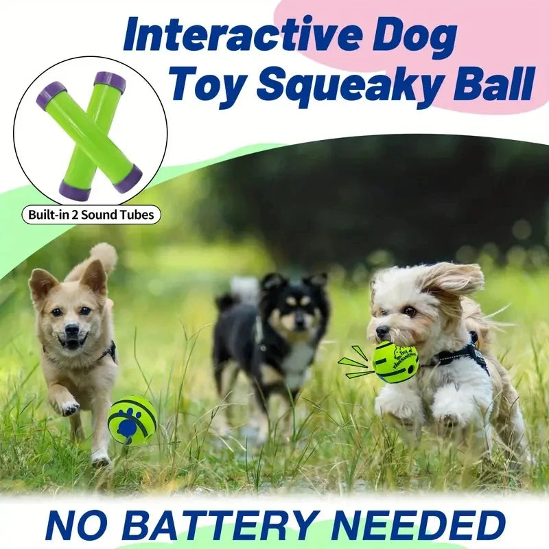 Interactieve Speelbal voor Honden met Geluid voor IQ Training Mentale Stimulatie en Actief Spelen Hondenspeelgoed | Sulvida