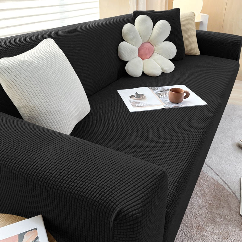 Rekbare Bankhoes Elastisch voor Bank 1-4 Zits Meubelbeschermer Sofa Cover Huiskamer Interieur Woondecoratie | Sulvida