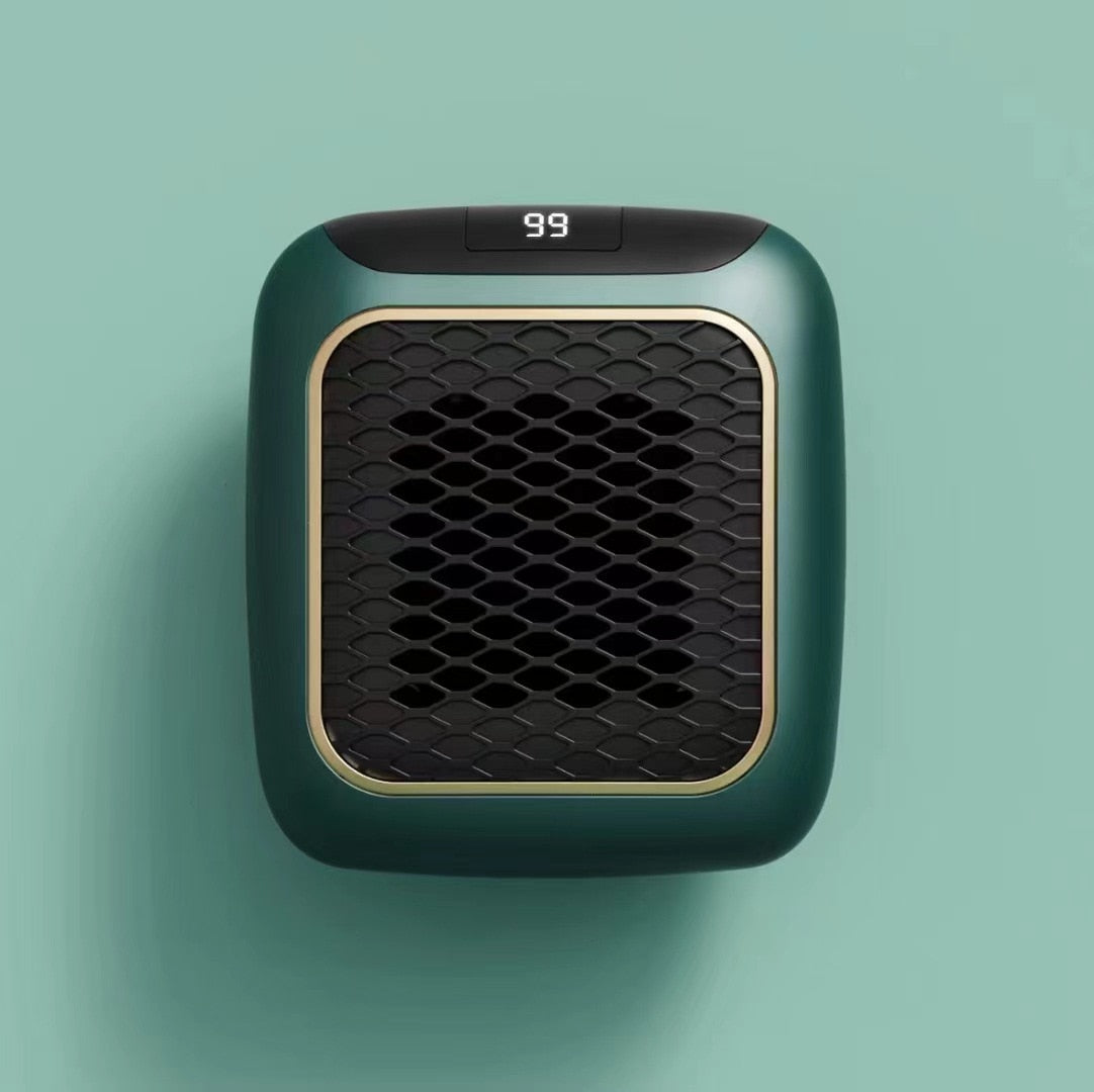 Wandmontage Elektrische Verwarming Draagbare Kachel voor Kleine Ruimtes Kantoor Slaapkamer 800W Compact | Sulvida