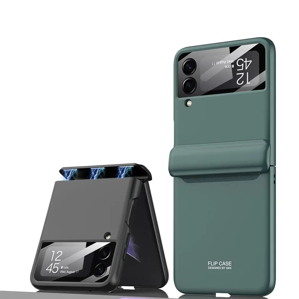Coque de protection pour Galaxy Z Flip 4 – Coque antichoc de qualité militaire avec recharge sans fil et protection contre les chutes | Sulvida
