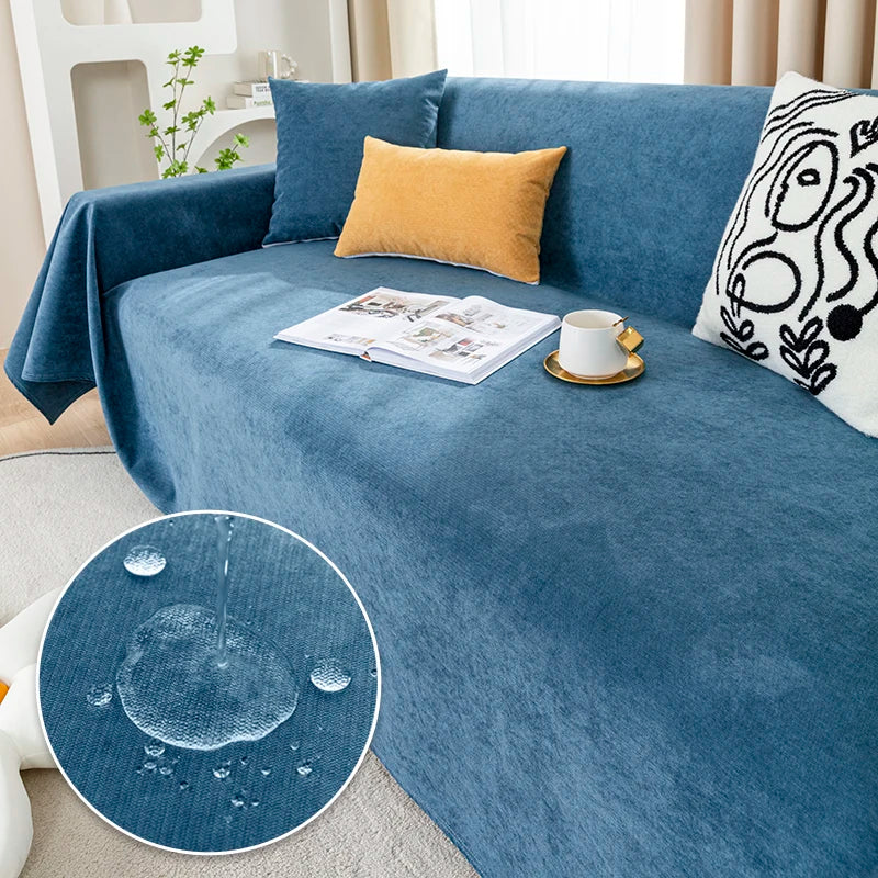 Meubelbeschermer met Franjes Waterdicht Spandex Polyester Hoes voor Bank Bed Stoel Multifunctioneel Elegant | Sulvida