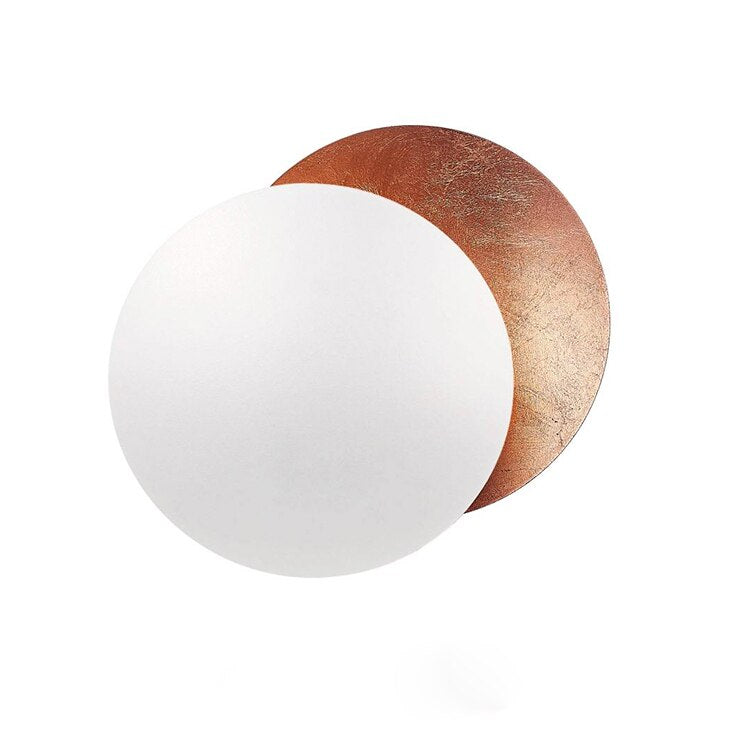 LED-wandlamp met schaduweffect wit modern design interieur woonkamer slaapkamer gang decoratief sfeerlicht | Sulvida