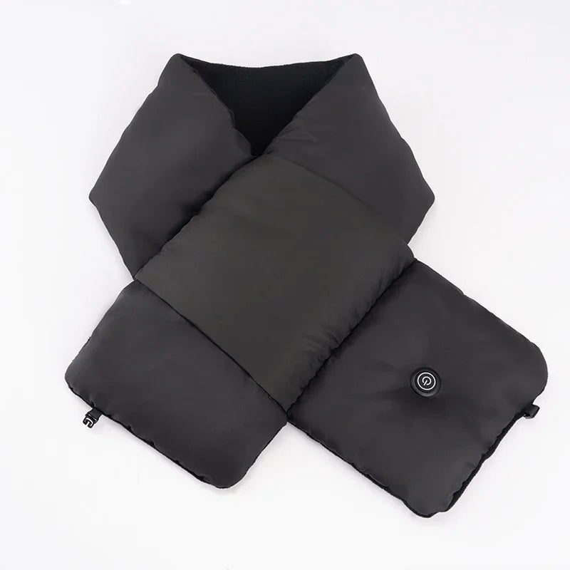 Verwarmde Neksjaal met USB Oplaadbare Batterij Winteraccessoire voor Heren en Dames Outdoor Koud Weer | Sulvida