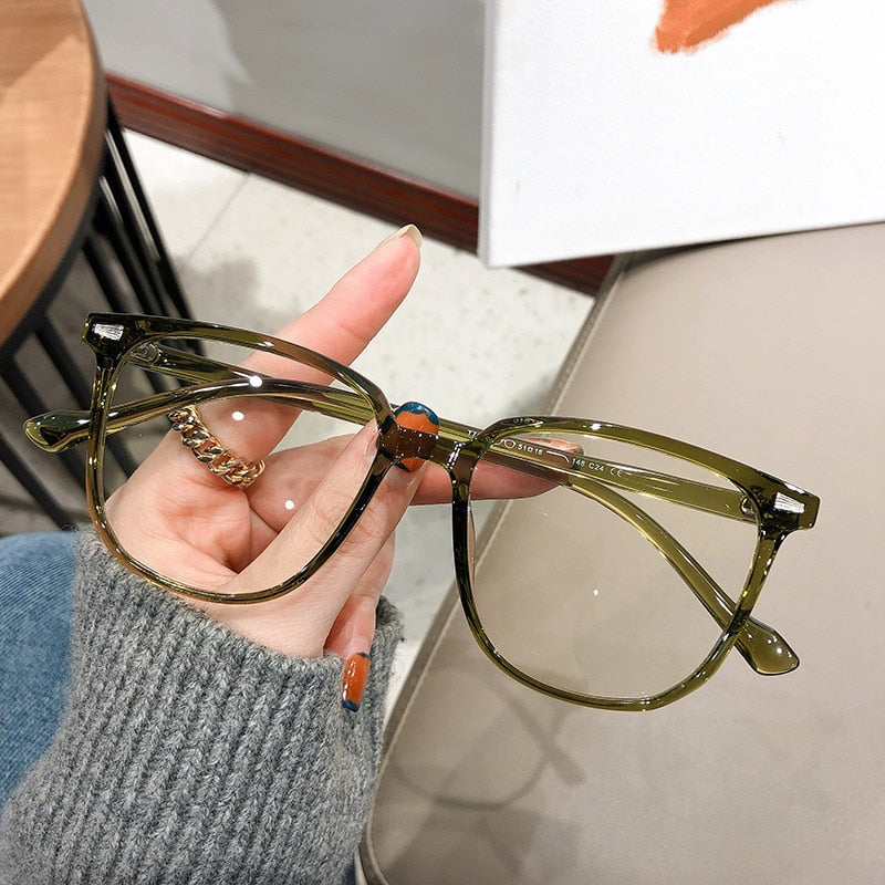 Unisex Dioptrie Leesbril Vierkant Montuur Blauwlichtfilter Anti-Reflectie Computerbril voor Lezen en Werken | Sulvida