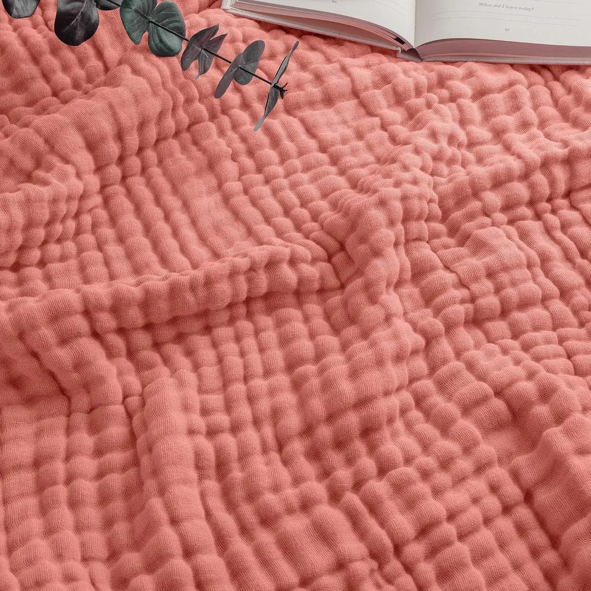 Mousseline Deken 100% Katoen Tweepersoons Gauze Plaid Bank Bed Zacht Ademend Woonkamer Slaapkamer 150x200 | Sulvida