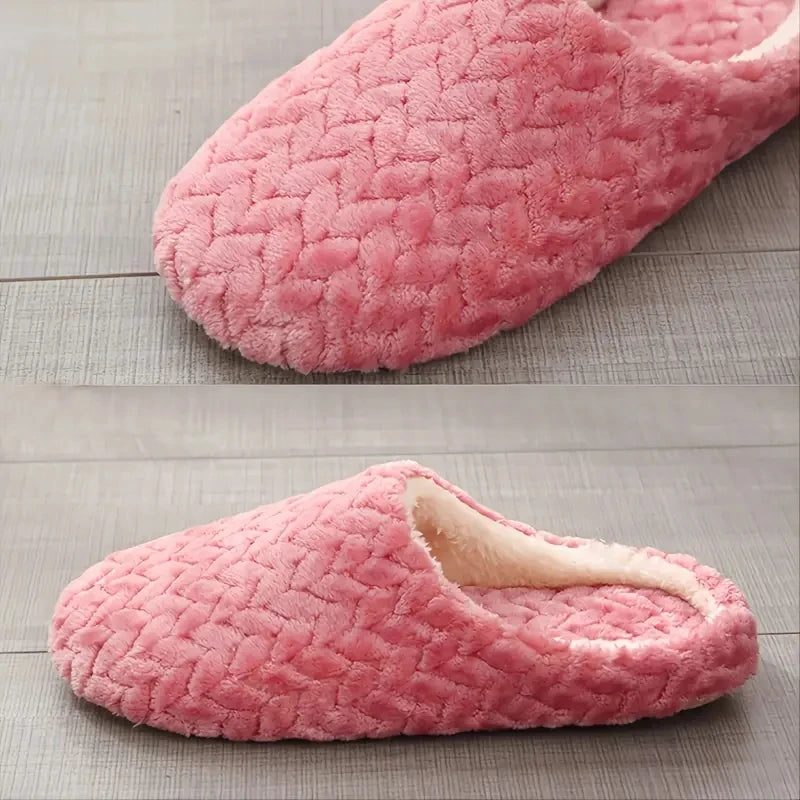 Pantoffels Pluche Zachte Sloffen Antislip Zool Binnenschoenen Herfst Winter Warmte Comfort Huisschoenen | Sulvida
