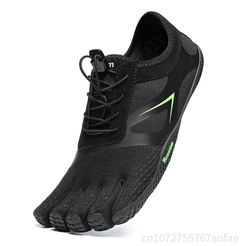 Minimalistische sportschoenen met vijfteenontwerp voor gym fitness yoga wandelen indoor outdoor training | Sulvida