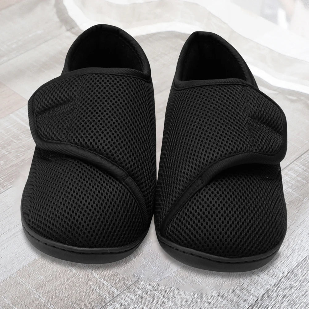 Orthopedische Schoenen met Klittenband – Verstelbare Pantoffels voor Gezwollen Voeten en Optimaal Comfort | Sulvida