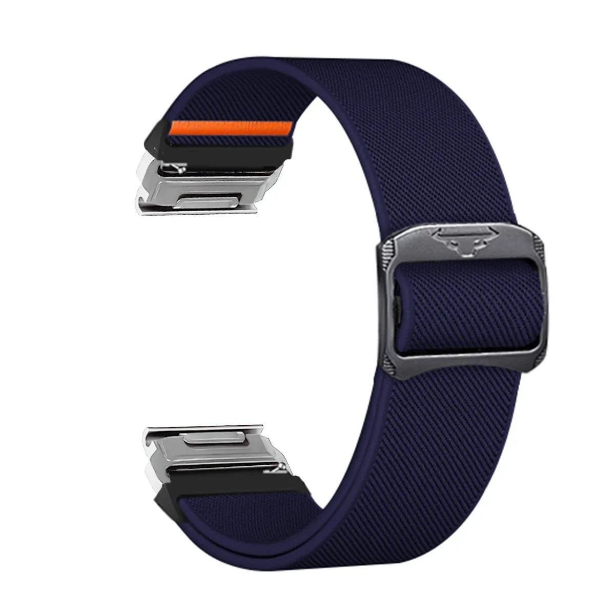Bracelet de montre en nylon 22-26 mm style militaire Garmin résistant à l’usure, réglable, noir, gris, vert, unisexe, sportif | Sulvida