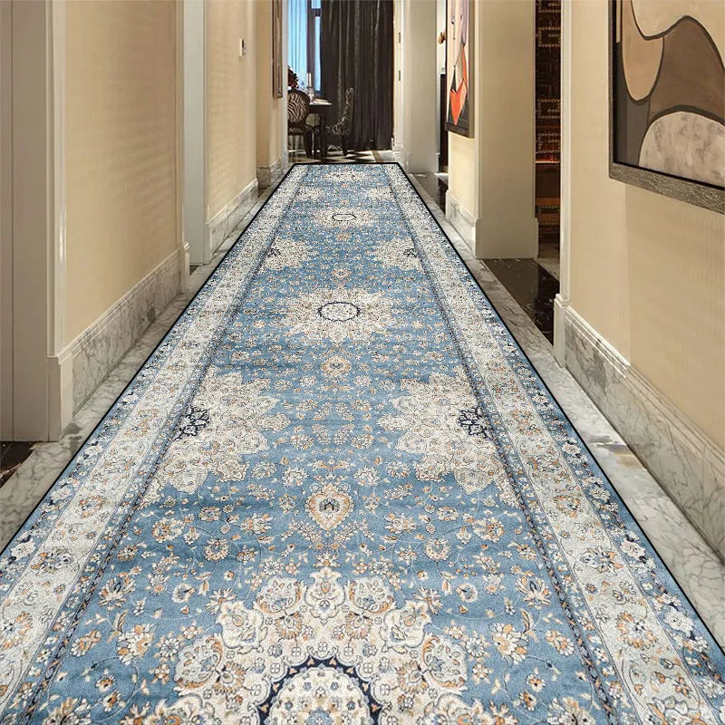 Gangloperloper vloerkleed polyester antislip 60-120 cm breed lange hal corridor vintage patroon klassiek | Sulvida