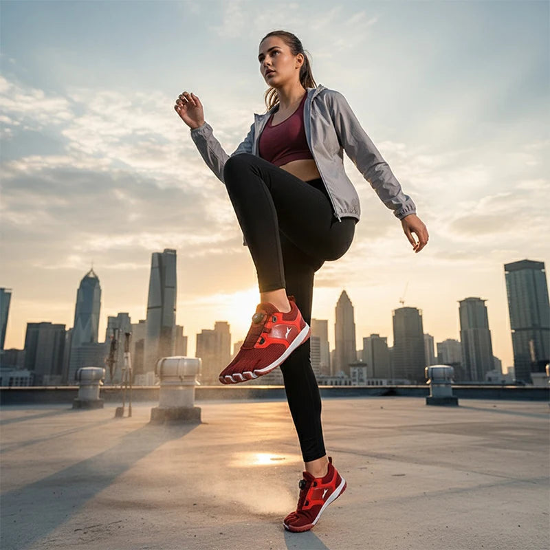 Minimalistische Barefoot Schoenen Gebreid met Vijf Tenen voor Wandelen Hardlopen Fitness Training Unisex | Sulvida