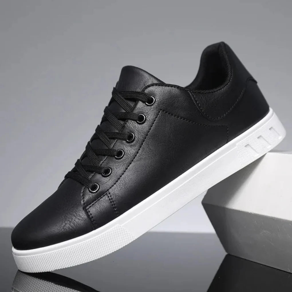 Leren herenschoenen met metalen neus klassiek design zakelijk casual waterdicht comfortabel stijlvol duurzaam | Sulvida
