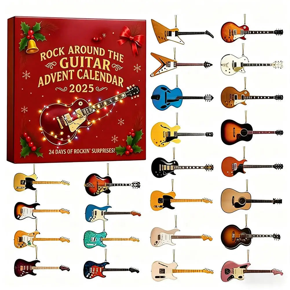 Muzikale Adventskalender met 24 Gitaarverrassingen voor Kerstperiode Muziekliefhebbers en Gitaristen | Sulvida