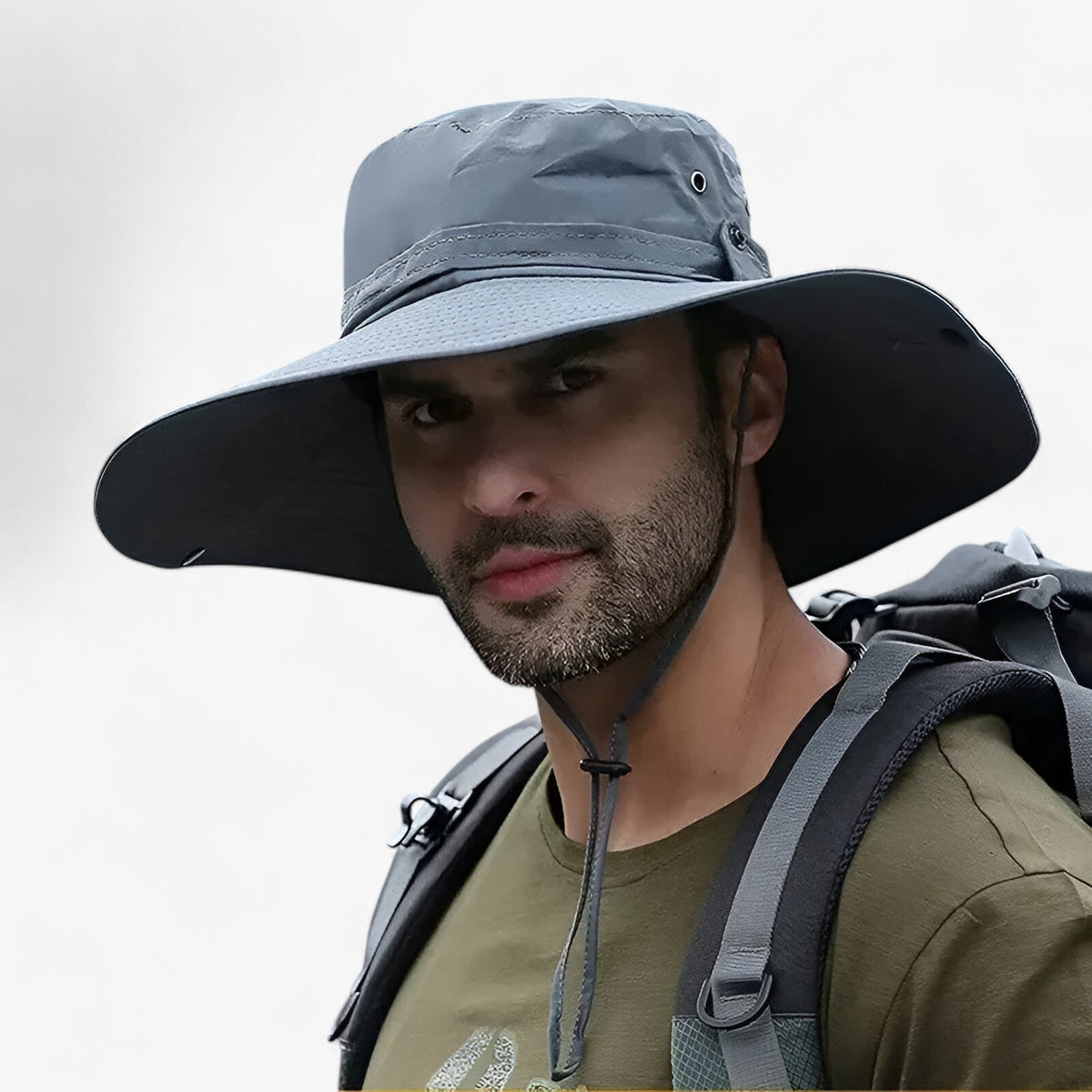 Outdoor Hoed met UV-Bescherming – Ademende Zonnehoed voor Wandelen Vissen Kamperen en Zomerse Buitenactiviteiten | Sulvida