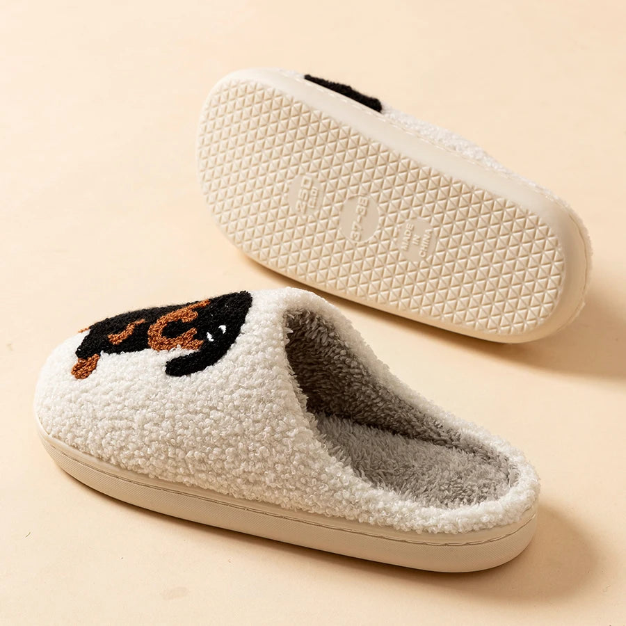 Zachte Teckel Pantoffels Dames Pluche Huisslippers Winter Warm Katoen Instappers Indoor Comfort Antislip | Sulvida