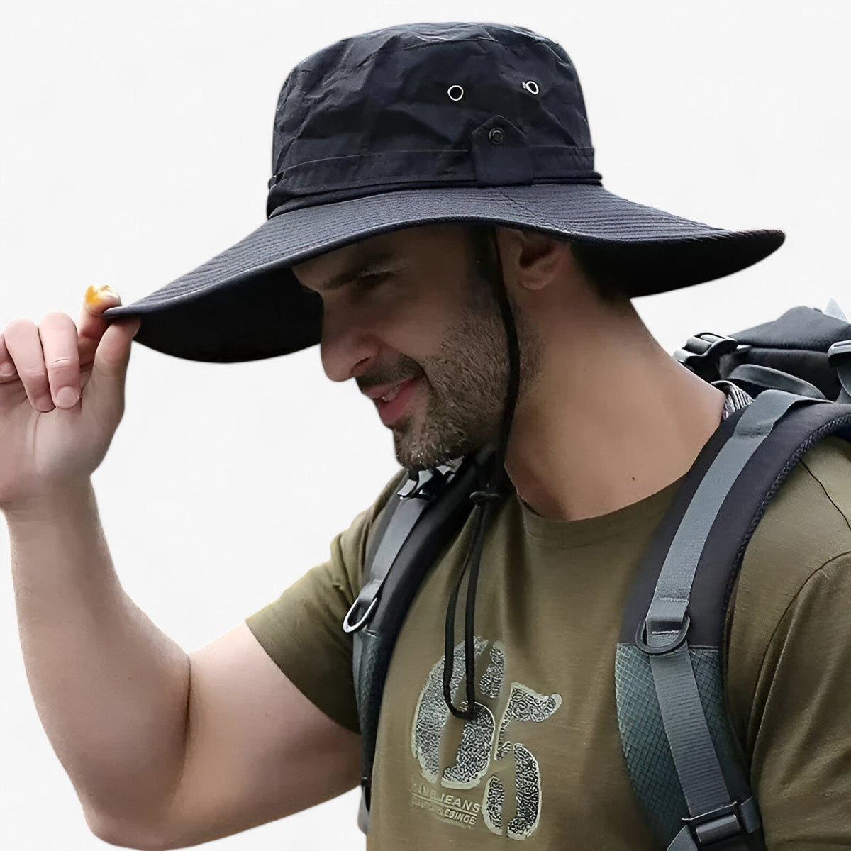 Outdoor Hoed met UV-Bescherming – Ademende Zonnehoed voor Wandelen Vissen Kamperen en Zomerse Buitenactiviteiten | Sulvida