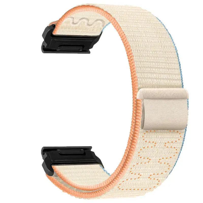 Bracelet universel en nylon pour smartwatch, fermeture autoagrippante respirante et réglable, 20mm 22mm 26mm, Apple Watch Samsung Galaxy | Sulvida