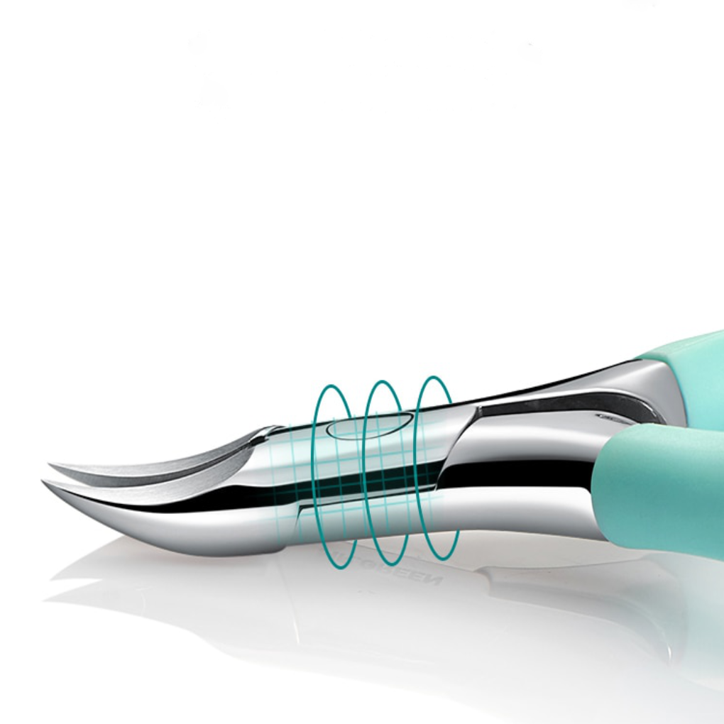 Teennageltang voor Senioren met Ergonomische Handgreep – Gekromde Mesjes voor Dikke Nagels – Comfortabel | Sulvida