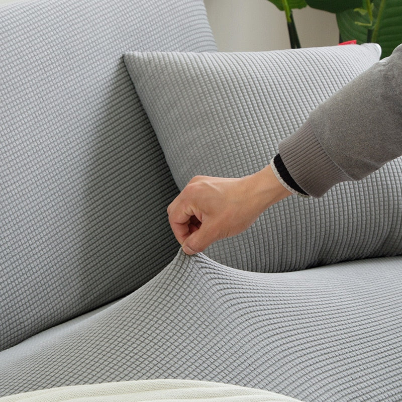 Rekbare Bankhoes Elastisch voor Bank 1-4 Zits Meubelbeschermer Sofa Cover Huiskamer Interieur Woondecoratie | Sulvida