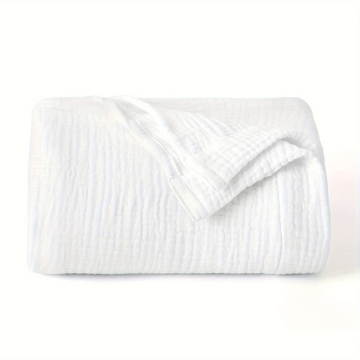 Katoenen Plaid Zeslaags Luchtig Zomerdeken Ademend Lichtgewicht Muslin Gauze Deken voor Bank Bed Sofa | Sulvida