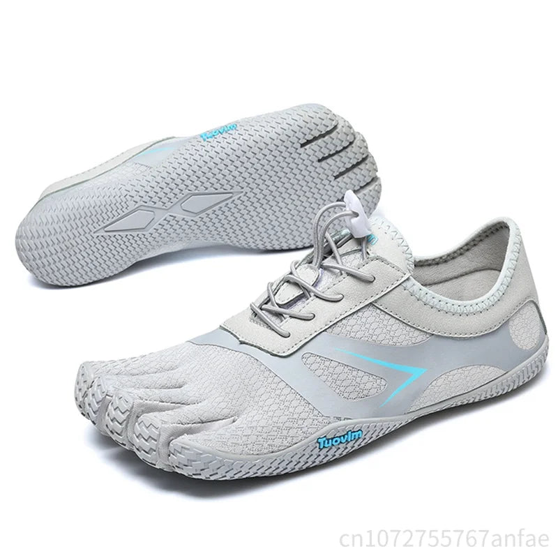 Minimalistische sportschoenen met vijfteenontwerp voor gym fitness yoga wandelen indoor outdoor training | Sulvida