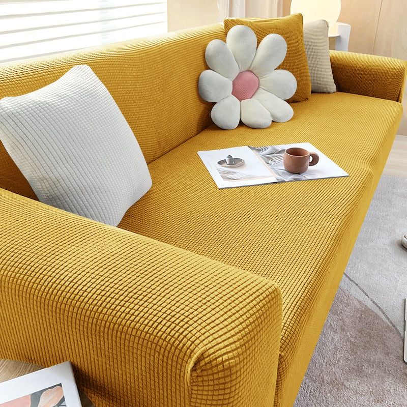 Rekbare Bankhoes Elastisch voor Bank 1-4 Zits Meubelbeschermer Sofa Cover Huiskamer Interieur Woondecoratie | Sulvida