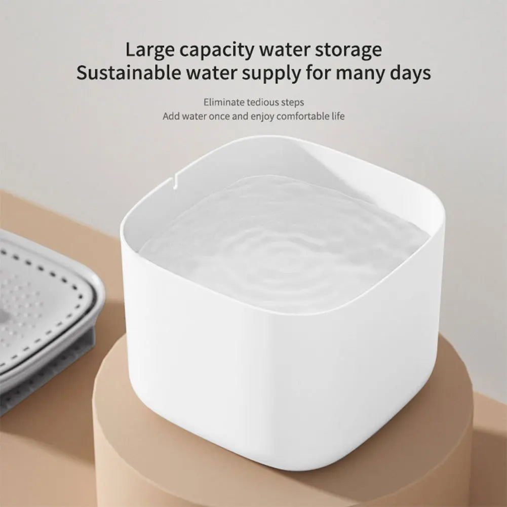 Drinkfontein 3L Huisdieren Stroomsnoerloos USB Oplaadbaar met Filter Kat Hond Waterdispenser Automatisch | Sulvida